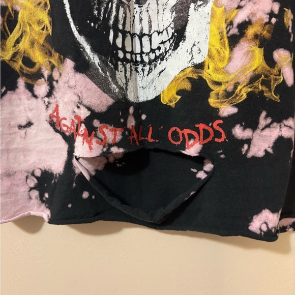 Makaveli Against All Odds Rock Smith T-Shirt Distressed Size X-Large Y2K Vintage - Picture 4 of 7